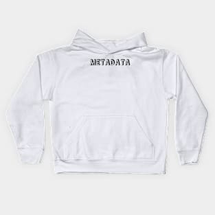 Metedata Kids Hoodie